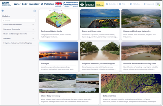 Water Body Inventory of Pakistan